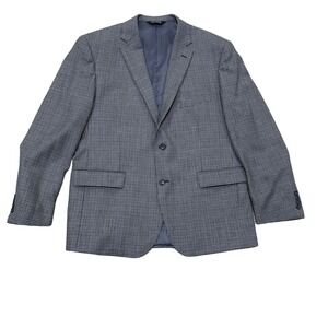 Jos‎ A Bank Traveler Collection Tailored Fit Mens Blazer Jacket Houndstooth 46R